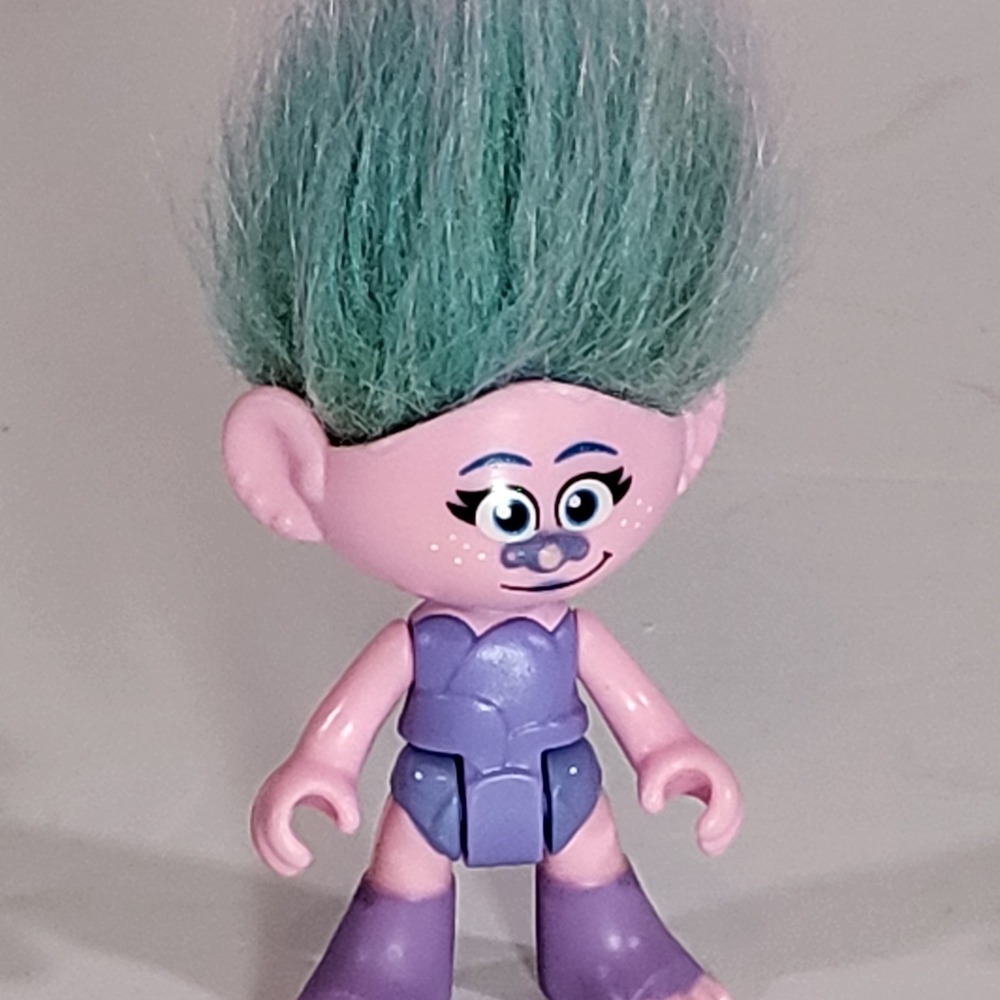 DreamWorks Trolls Branch 3" Figure‎ Chenille Hair Fisher Price Imaginext